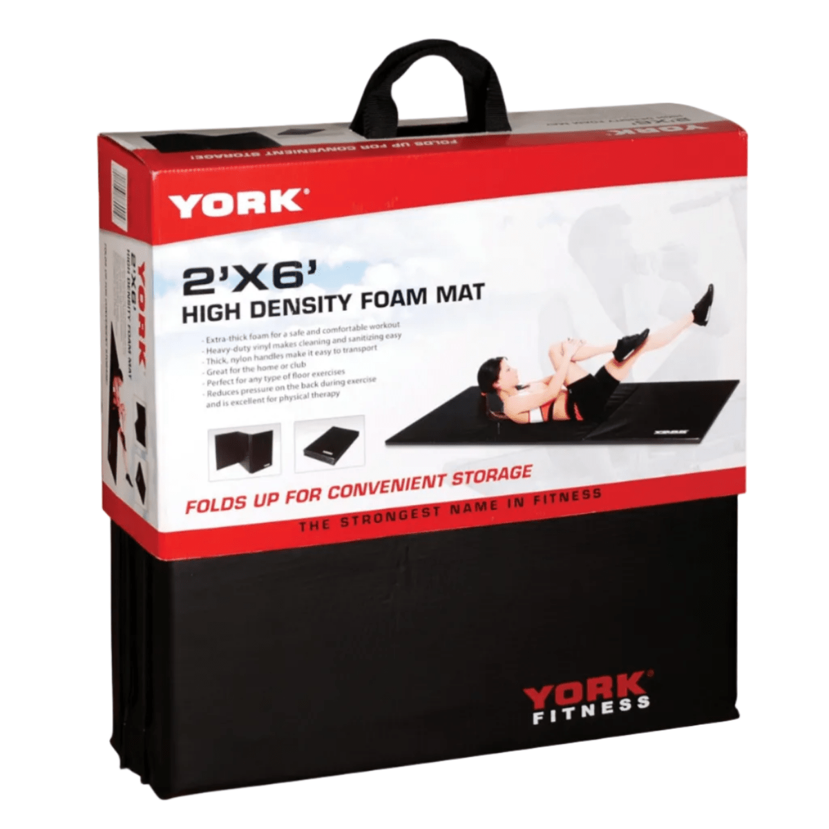 York Barbell Ultimate Folding Exercise Mat Accessories York Barbell