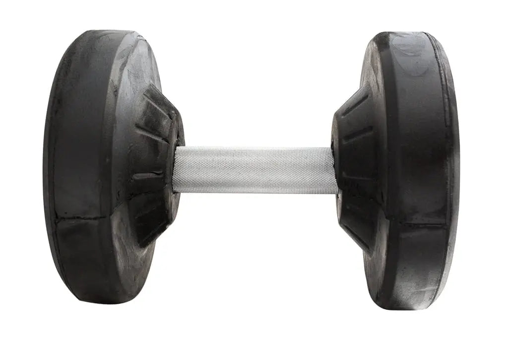 York Dumbbells Medial Grip Rubber Coated Pro Style Weights York Barbell