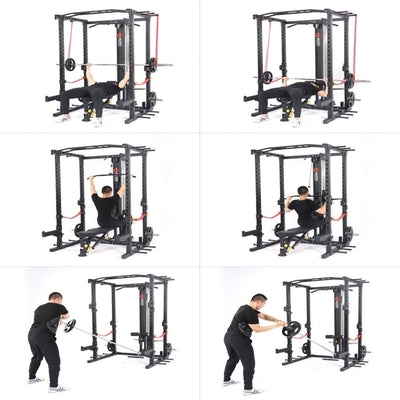 Altas Stength AL-3028 Light Commercial Squat Rack Strength Altas Strength