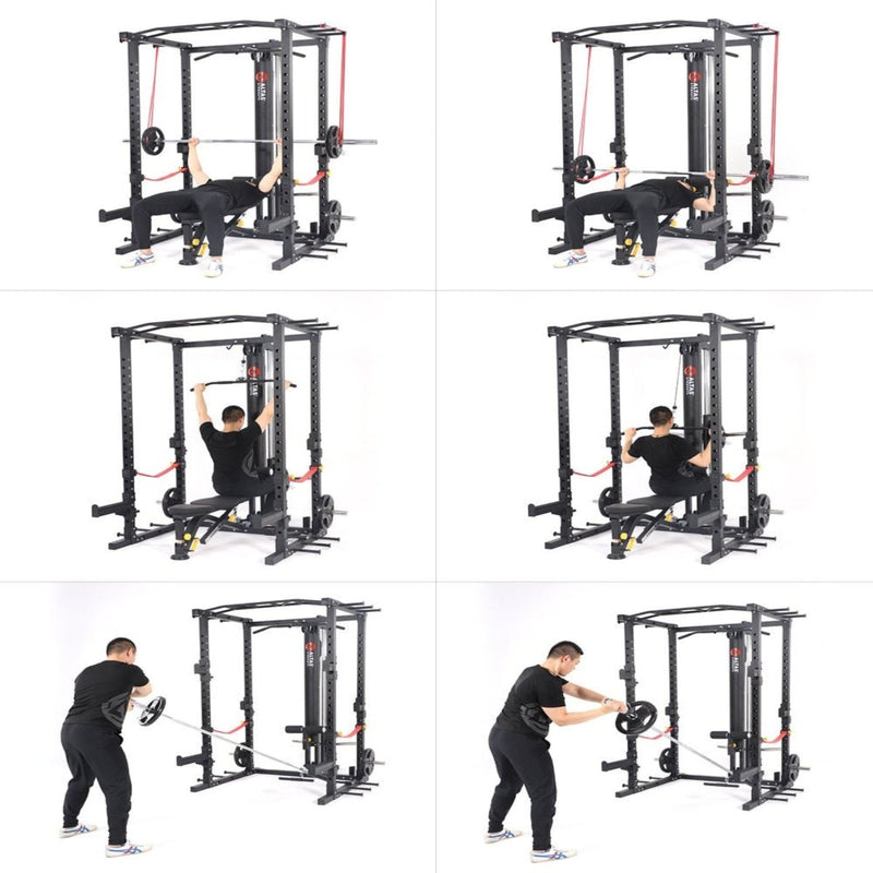 Altas Stength AL-3028 Light Commercial Squat Rack Strength Altas Strength