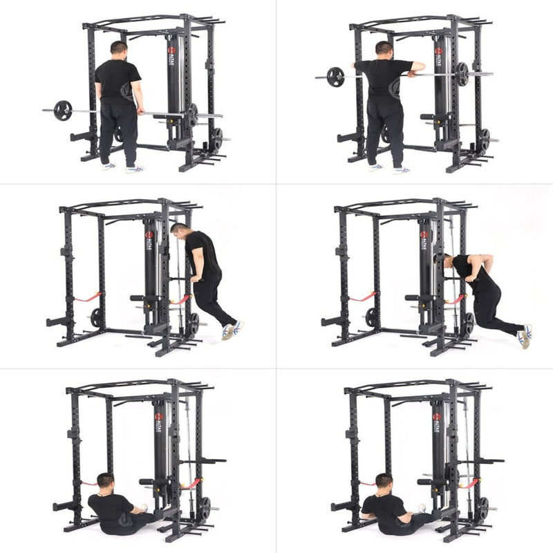 Altas Stength AL-3028 Light Commercial Squat Rack Strength Altas Strength