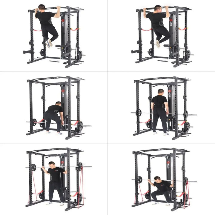 Altas Stength AL-3028 Light Commercial Squat Rack Strength Altas Strength