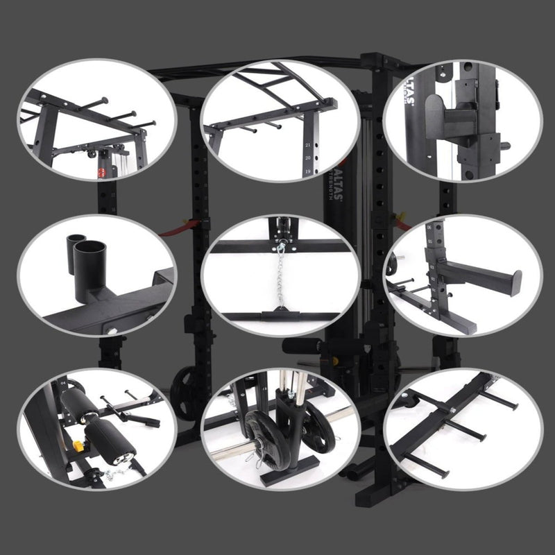 Altas Stength AL-3028 Light Commercial Squat Rack Strength Altas Strength