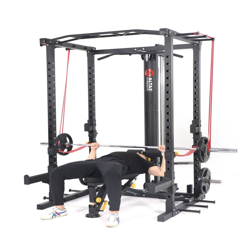 Altas Stength AL-3028 Light Commercial Squat Rack Strength Altas Strength
