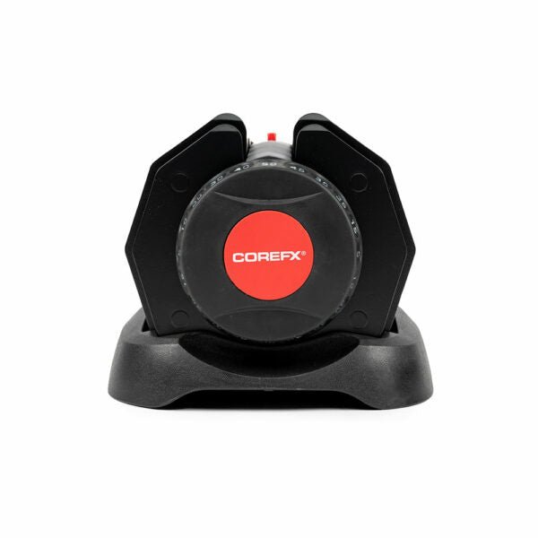 CoreFx Adjustable Dumbbell 50 lb, Single Weights CoreFX   