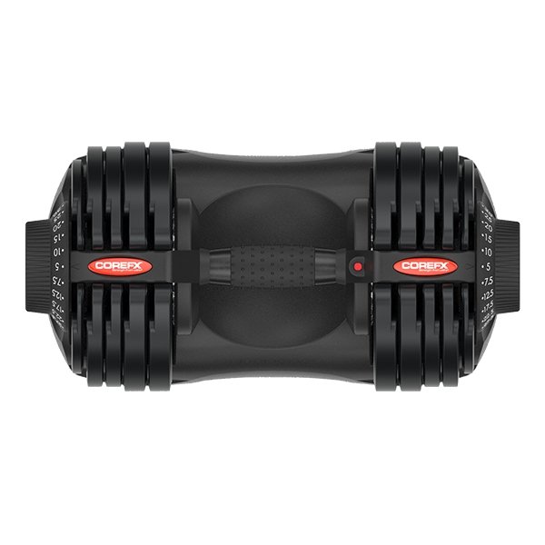 CoreFx Adjustable Dumbbell 70 lb Gym Concepts