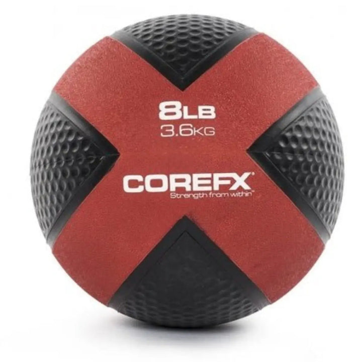 CoreFX Rubber Medicine Ball Fitness Accessories CoreFX 8 lb