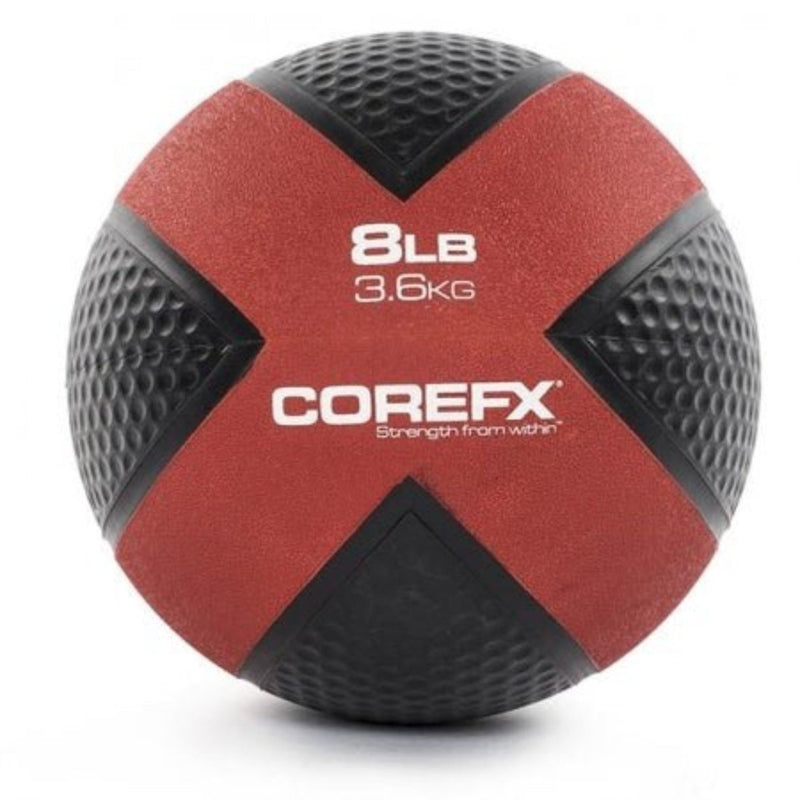CoreFX Rubber Medicine Ball Fitness Accessories CoreFX 8 lb