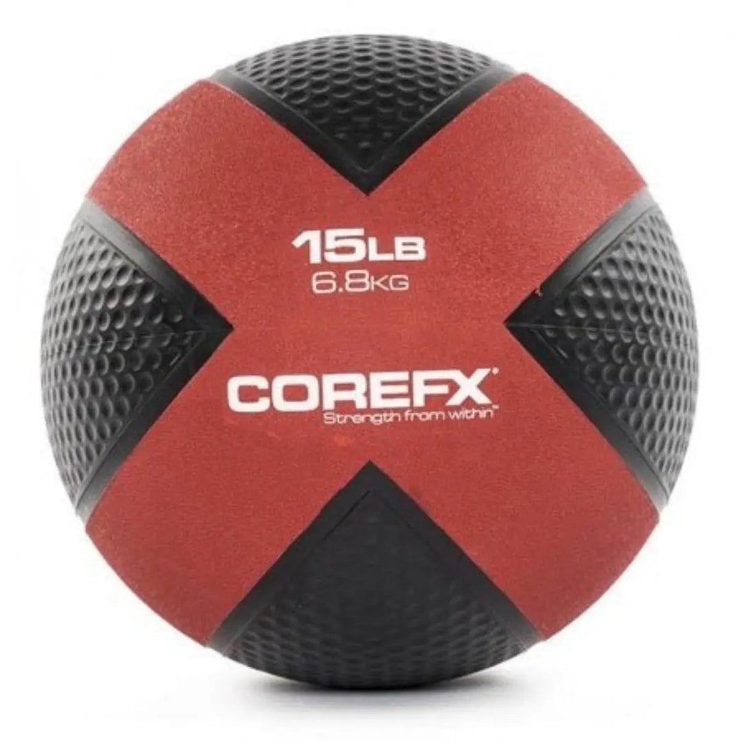 CoreFX Rubber Medicine Ball Fitness Accessories CoreFX 15 lb