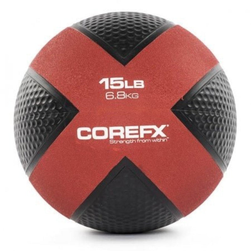 CoreFX Rubber Medicine Ball Fitness Accessories CoreFX 15 lb