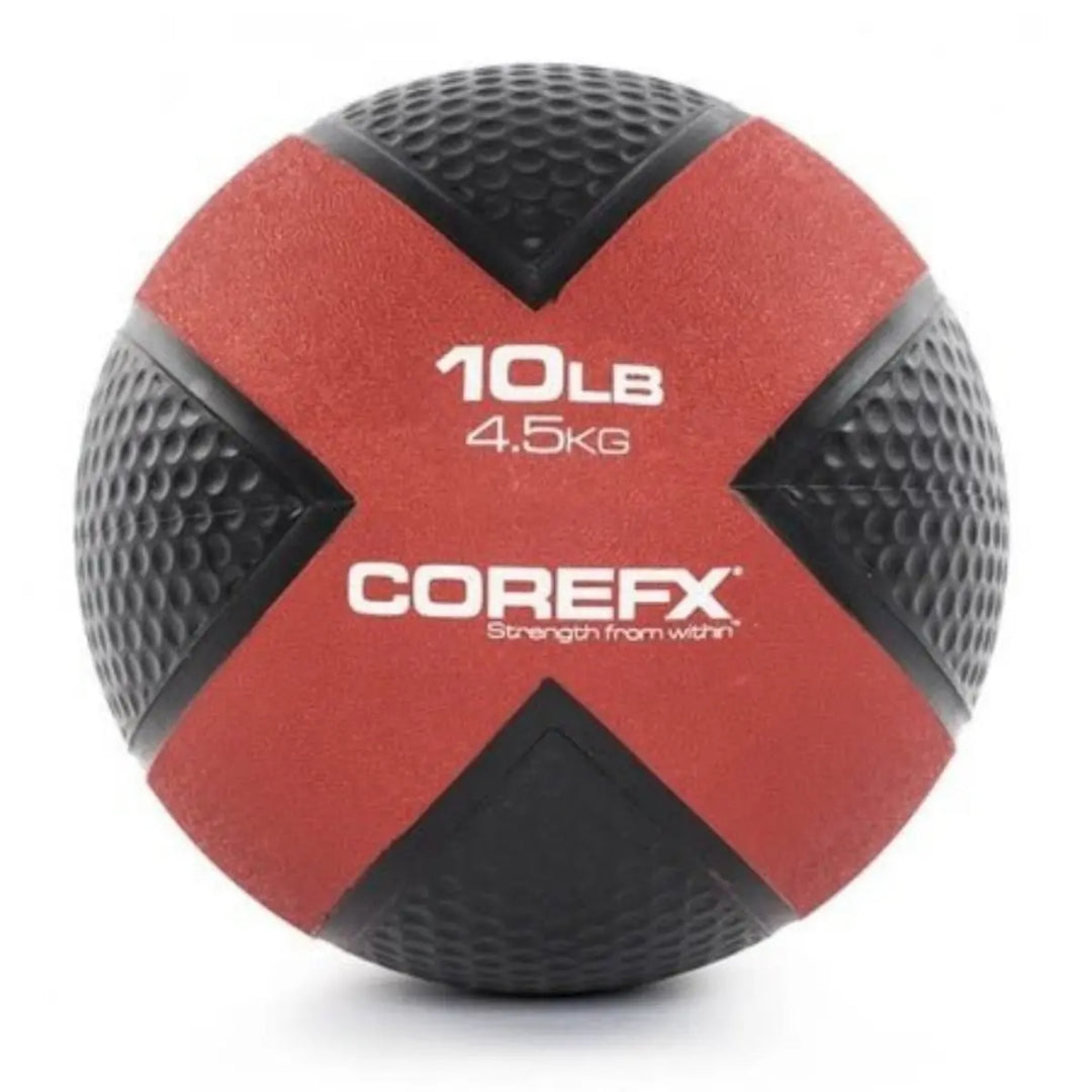CoreFX Rubber Medicine Ball Fitness Accessories CoreFX 10 lb