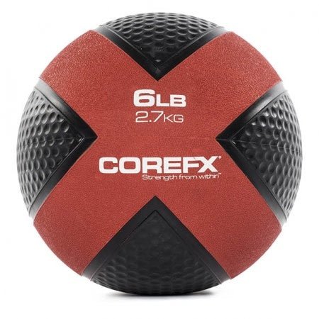 CoreFx Rubber Medicine Ball Fitness Accessories CoreFX 6 lb  