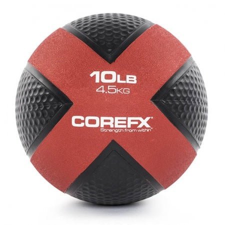CoreFx Rubber Medicine Ball Fitness Accessories CoreFX 10 lb  