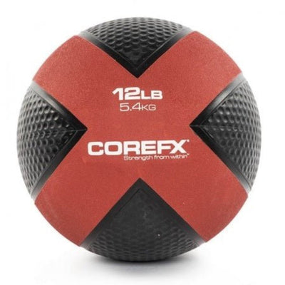 CoreFX Rubber Medicine Ball Fitness Accessories CoreFX 12 lb