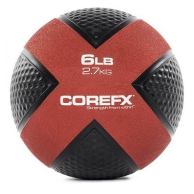 CoreFX Rubber Medicine Ball Fitness Accessories CoreFX 6 lb