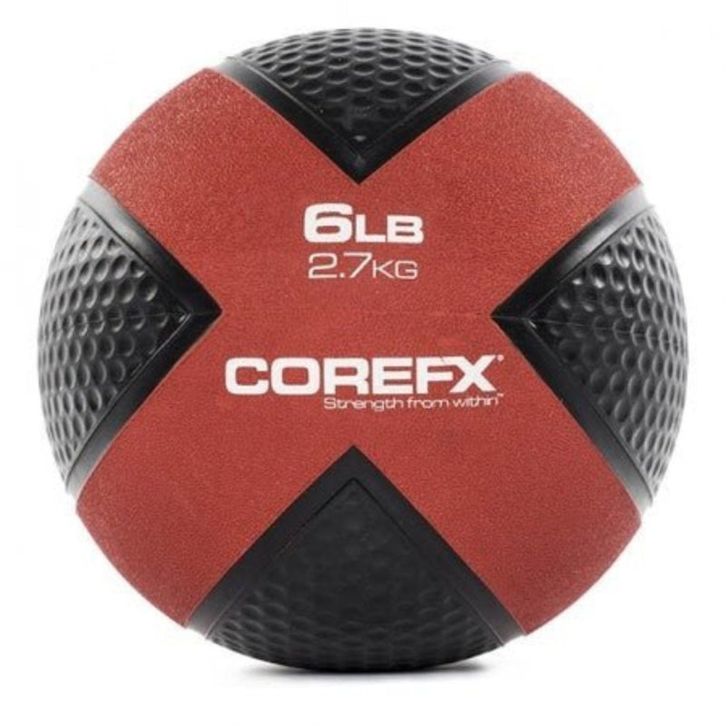 CoreFX Rubber Medicine Ball Fitness Accessories CoreFX 6 lb