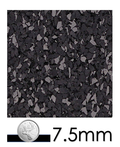 Ecore Performance Motivate Interlock Rubber Tiles, Dark Grey,  7.5mm x 23" x 23" Flooring Ecore International   