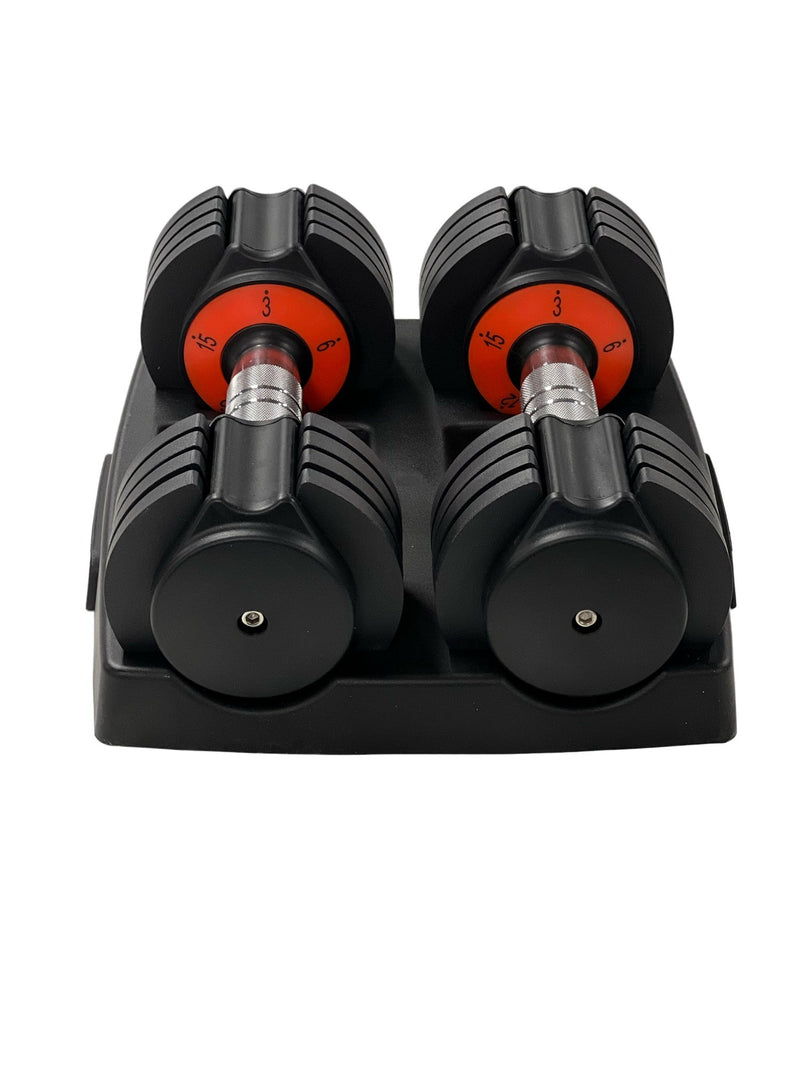 GC 15 LB Adjustable Dumbbell (Pair) Weights Gym Concepts   