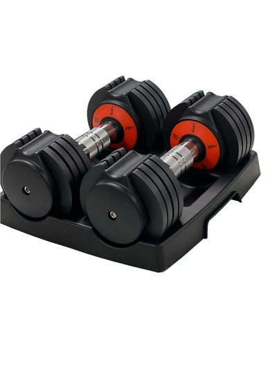 GC 15 LB Adjustable Dumbbell (Pair) Weights Gym Concepts   