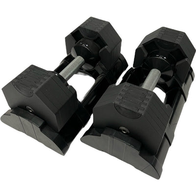 Octabell Adjustable Dumbbells - 50lbs Weights Gym Concepts NO  