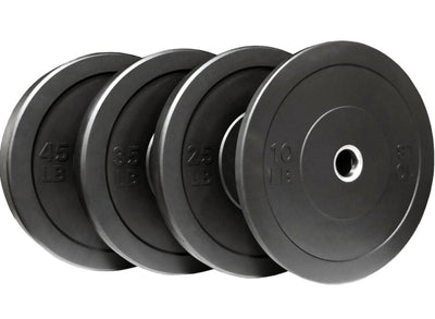 GC Training Black Bumper Weight Plate Weights Gym Concepts 10 lb  