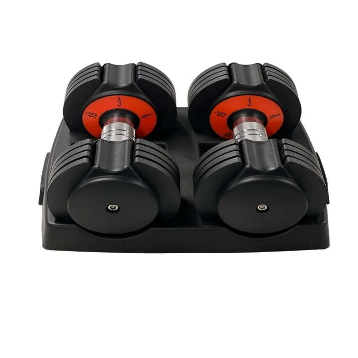 Gym Concepts 15lb Adjustable Dumbbell (Pair) Weights Gym Concepts