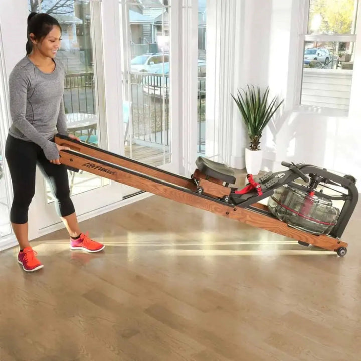 Life Fitness HX Home Water Rower Rowing Machine Cardio Life Fitness