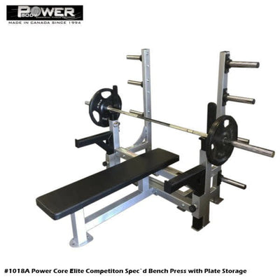 Power Body #1018A Competition Bench w/safety holders Commercial Power Body   