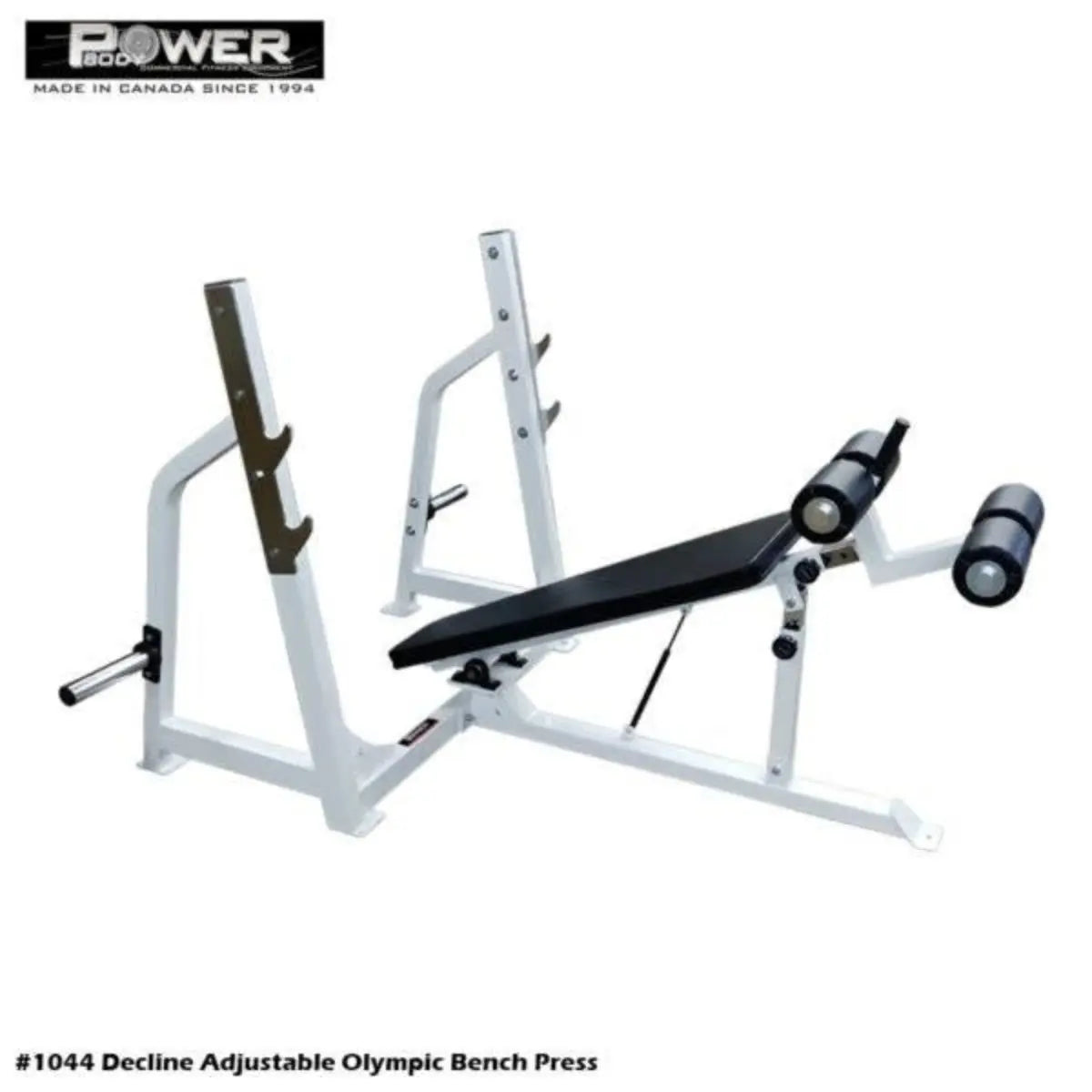 Power Body #1044 Olympic Decline Bench Commercial Power Body