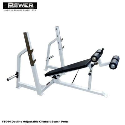 Power Body #1044 Olympic Decline Bench Commercial Power Body   
