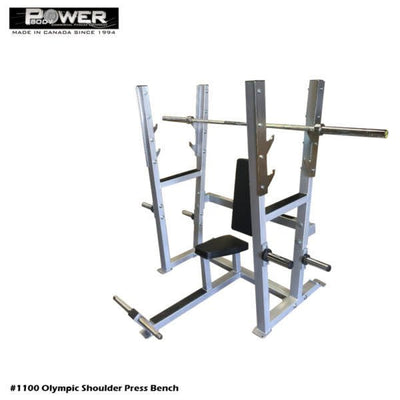 Power Body #1100 Olympic Shoulder Press Commercial Power Body   
