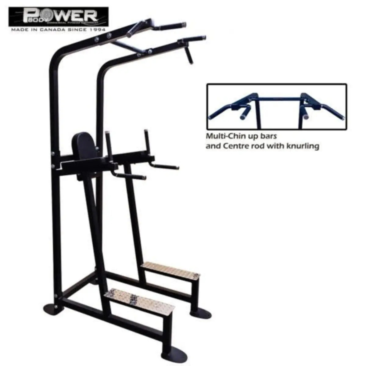 Power Body #1209 Dip/Chin/Leg Raise Commercial Power Body