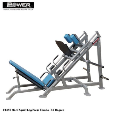 Power Body #1430 Hack Squat / Leg Press Commercial Power Body