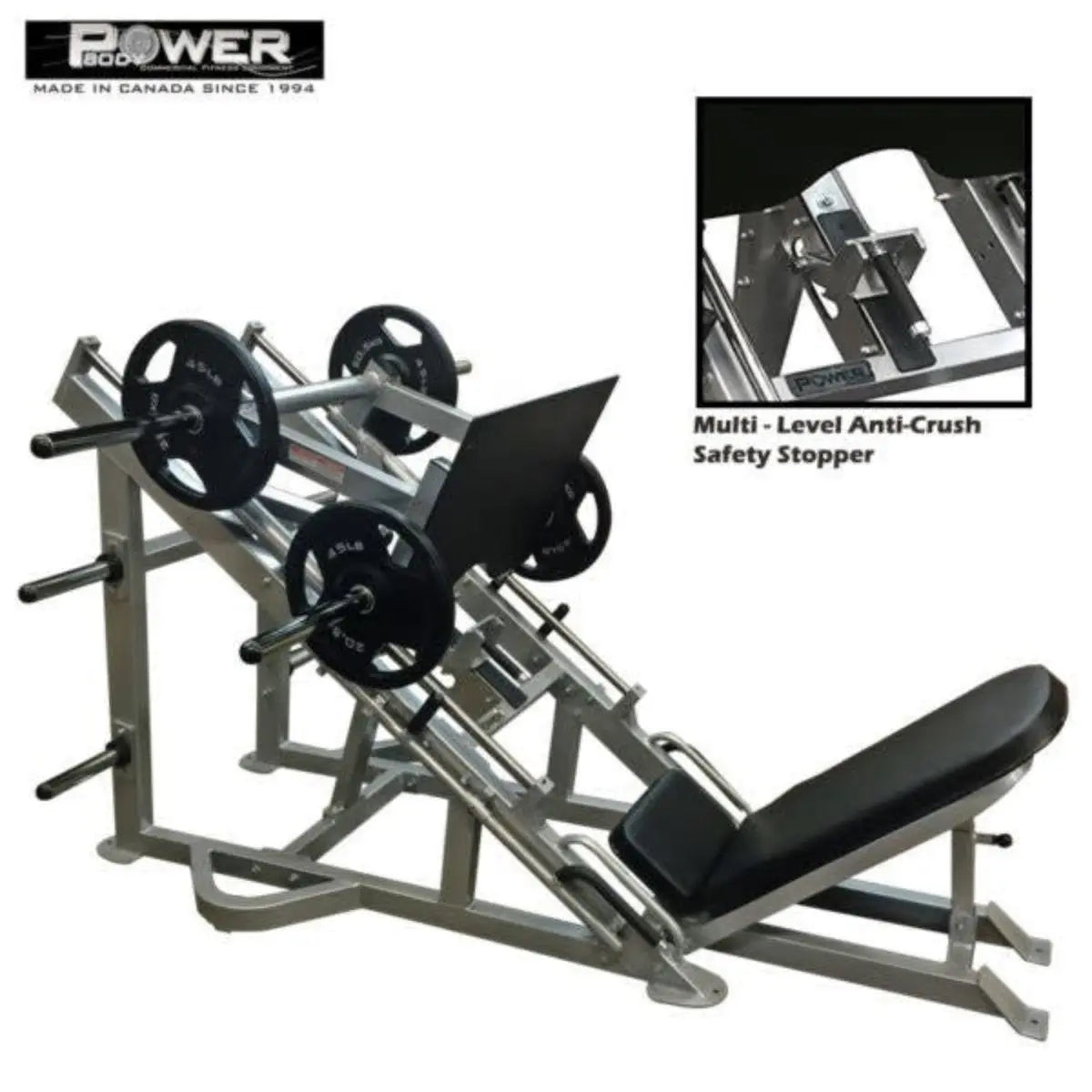 Power Body #1503 Leg Press Commercial Power Body