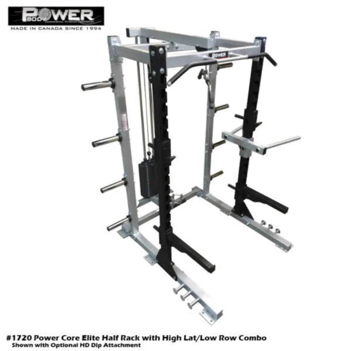 Power Body #1720 Half Cage w/Lat Pull Down Commercial Power Body