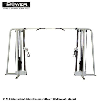 Power Body #1740 Cable Crossover - Adjustable Commercial Power Body