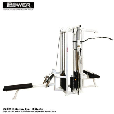 Power Body #2033 3 - Station Gym Commercial Power Body