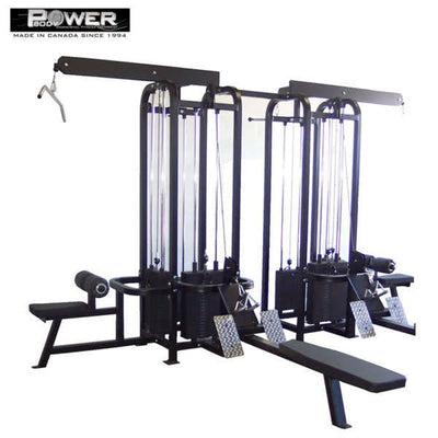 Power Body #2050 Jungle Gym With 6 Independent Stations Commercial Power Body   