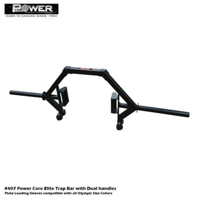 Power Body #407 Multi Handle Trap Bar Strength & Conditioning Power Body