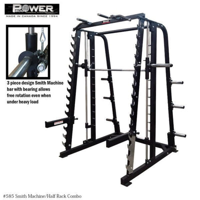 Power Body #585 Smith Machine/Half Cage/Chin up Commercial Power Body   