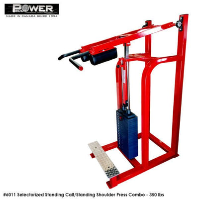 Power Body #6011 Standing Calf/Shoulder Press Commercial Power Body