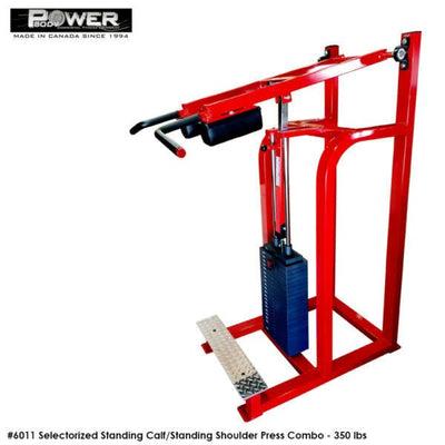 Power Body #6011 Standing Calf/Shoulder Press Commercial Power Body   
