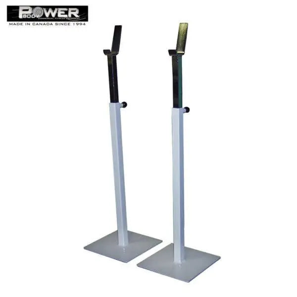Power Body #800 Height Adjustable Squat Stands Commercial Power Body