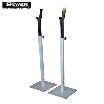 Power Body #800 Height Adjustable Squat Stands Commercial Power Body