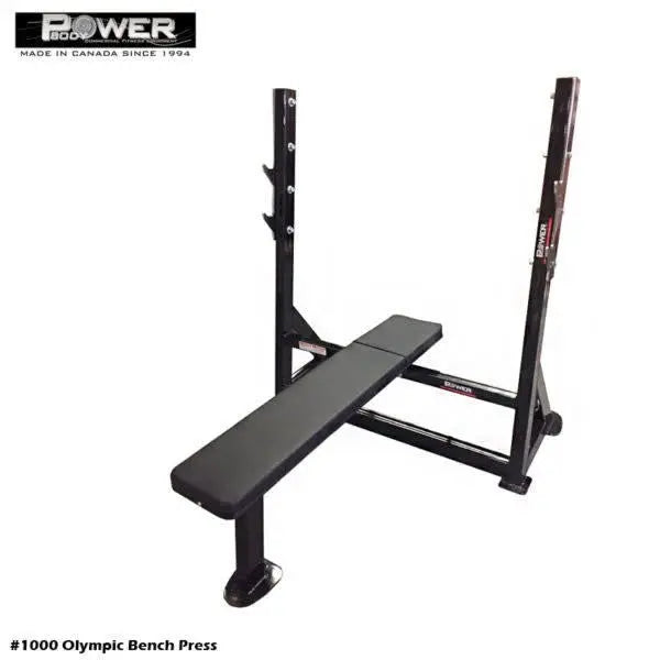 Power Body PB 1000 Olympic Bench Press - Made in Canada Commercial Power Body