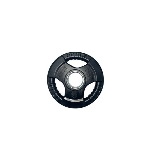 Premium Tri-Grip Rubber Olympic Plate Weights Select Fitness 2.5 lb