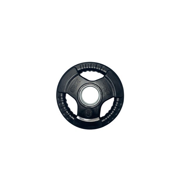 Premium Tri-Grip Rubber Olympic Plate Weights Select Fitness 2.5 lb