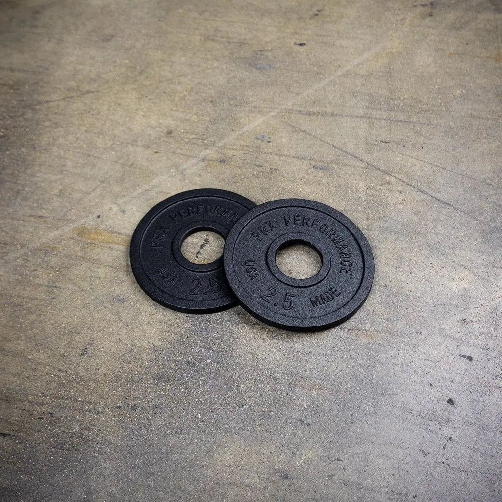 PRx Cast Iron Change Plates Weights PRX 2.5 LB