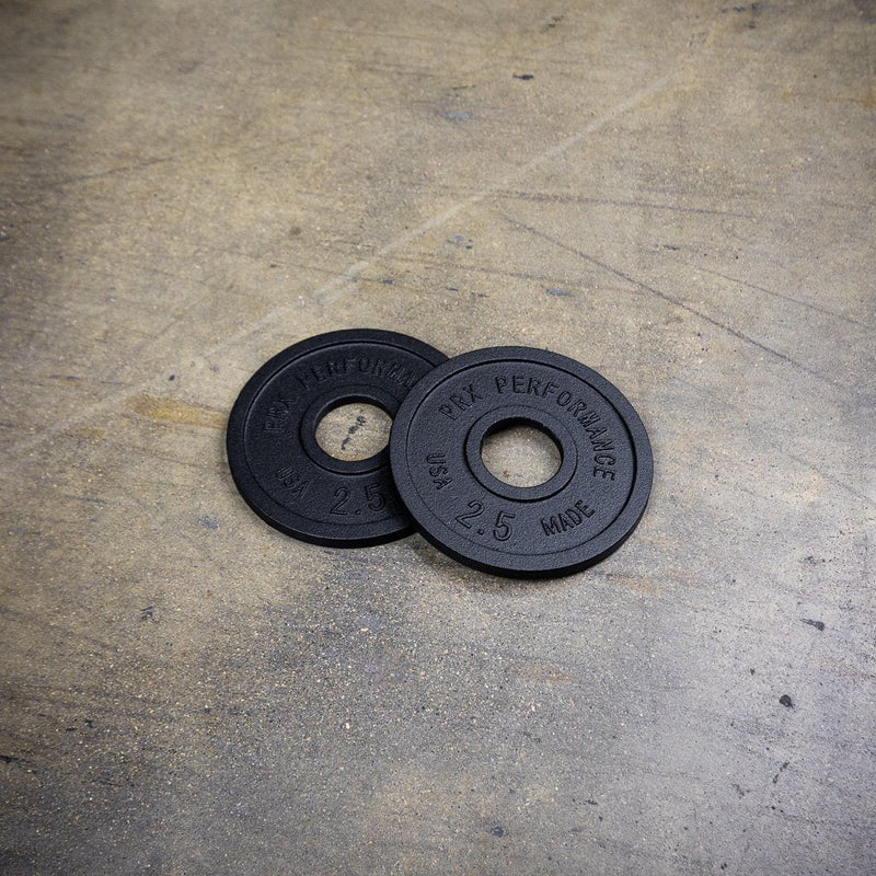 PRx Cast Iron Change Plates Weights PRX 2.5 LB