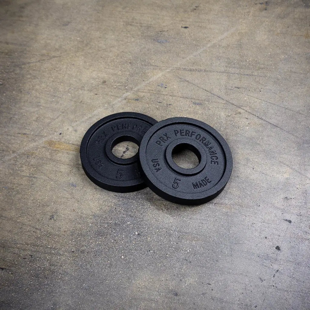 PRx Cast Iron Change Plates Weights PRX 5 LB